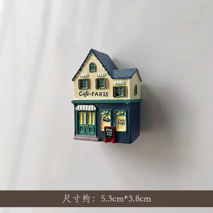 Rynx | 3D Refrigerator Magnet Puppy Cartoon Cat and Dog Refrigerator Sticker Anti-theft Entrance Door Decorative Magnetic Creative Message