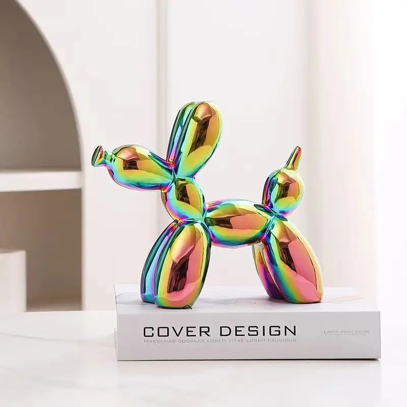 Lisslune | – Small dog sculpture made of balloons