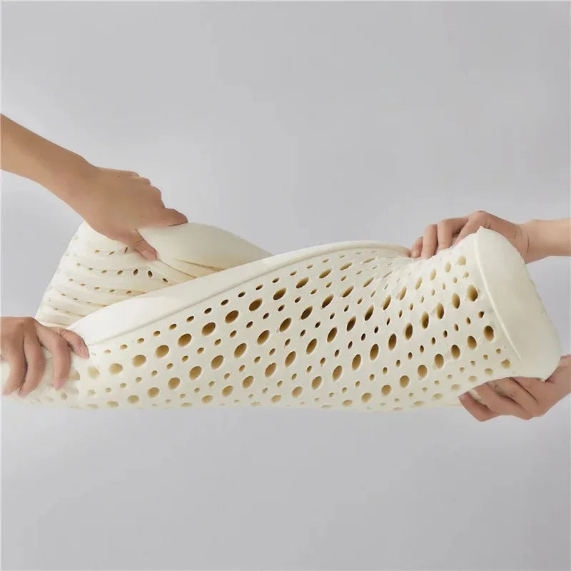 Lisslune | Therapeutic Cotton Cover Natural Latex Pillow