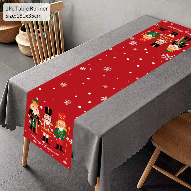 Rynx Merry Christmas Door Banner Hanging Decoration Christmas Decoration for Home Xmas Navidad Happy New Year