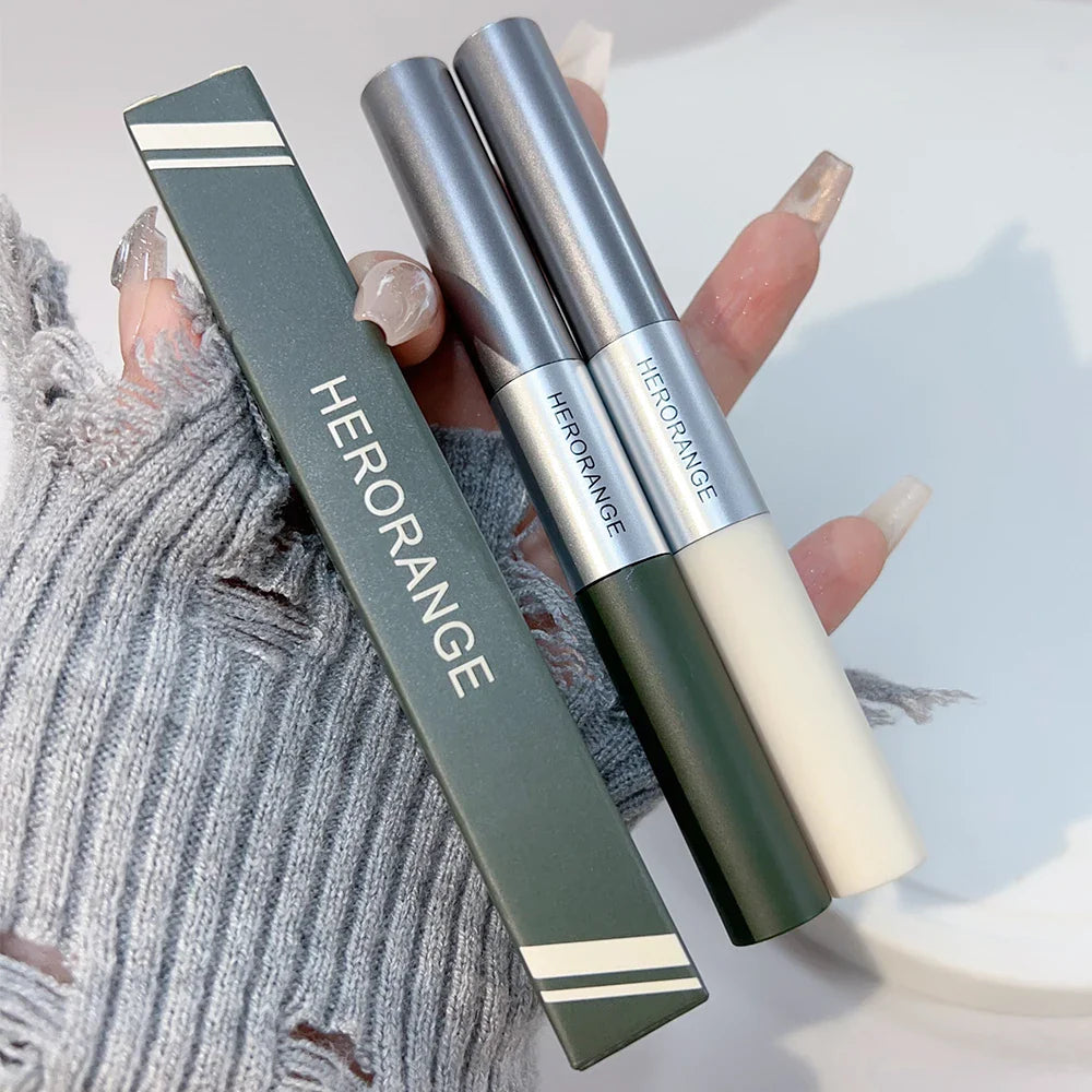 Rynx | Double-sided matte highlighter concealer stick waterproof long-lasting naturally brightening face concealer foundation cosmetics