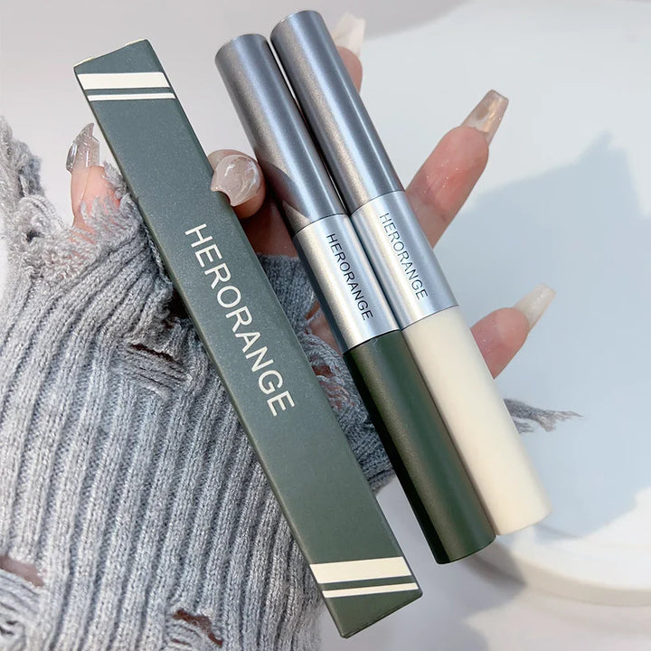 Rynx | Double-sided matte highlighter concealer stick waterproof long-lasting naturally brightening face concealer foundation cosmetics