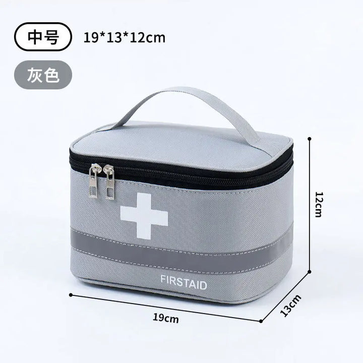 Lisslune | Large Capacity First Aid and Medication Storage Bag