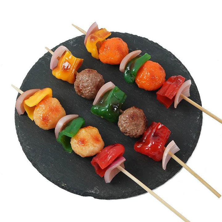 Lisslune | Realistic Barbecue Simulation Skewers for Creative Cooking Displays and Fun Play