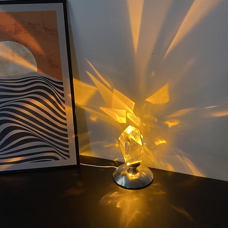 Lisslune | Luxury Crystal Stone Atmosphere Lamp