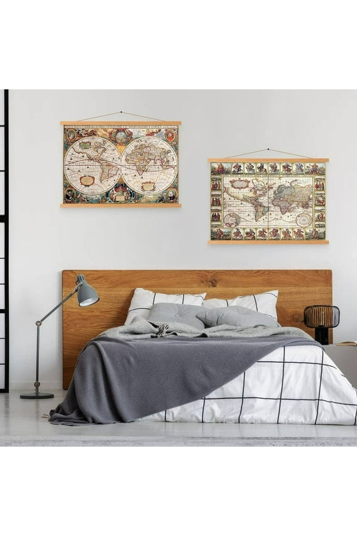 Lisslune | Magnetic wooden poster frame hanger