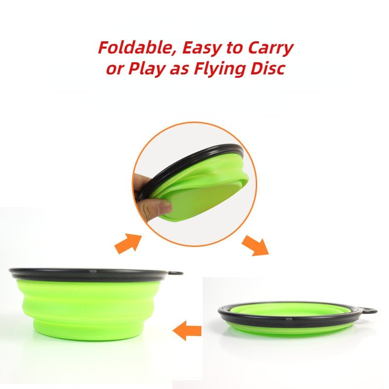 Lisslune | Large collapsible dog bowl drinking bowl