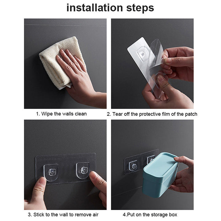 Lisslune | Self-Adhesive Wall Garbage Bag Dispenser
