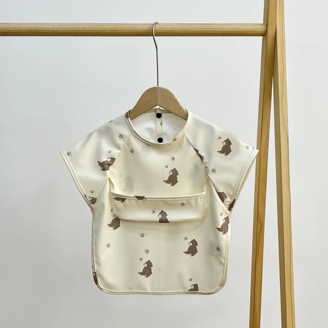 Lisslune | Long-sleeve waterproof art apron for children