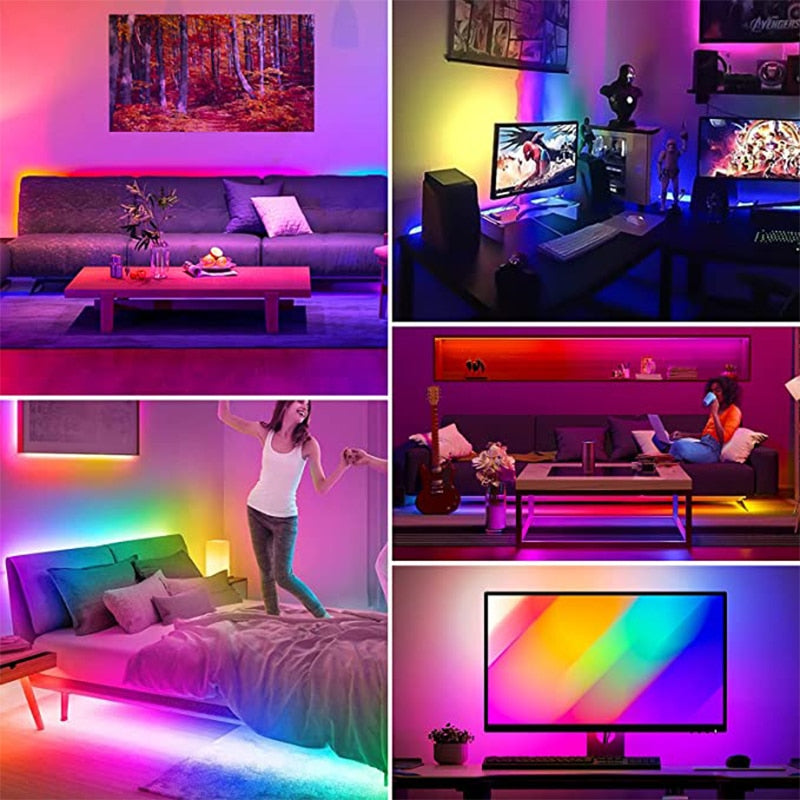 Lisslune | 1M-20M RGB LED Light Strip 5V LED