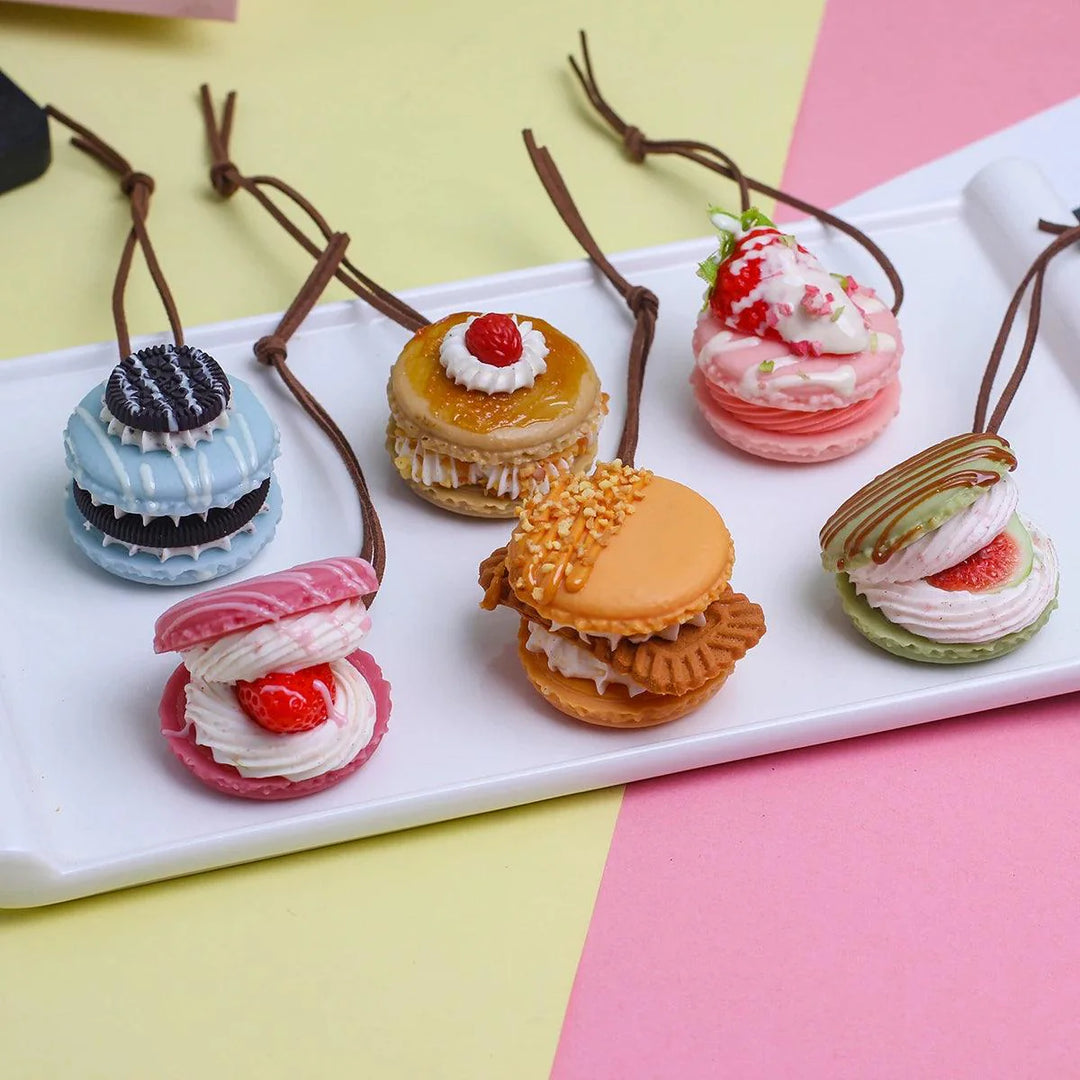 Lisslune | Realistic Dessert Cup Ornaments Set - 1/6PCS Simulation Cake Props for Stunning Photography and Decoration