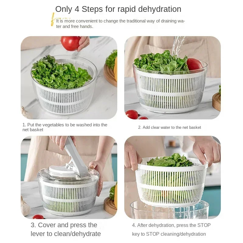 Lisslune | Vegetable Lover Easy Salad Dryer