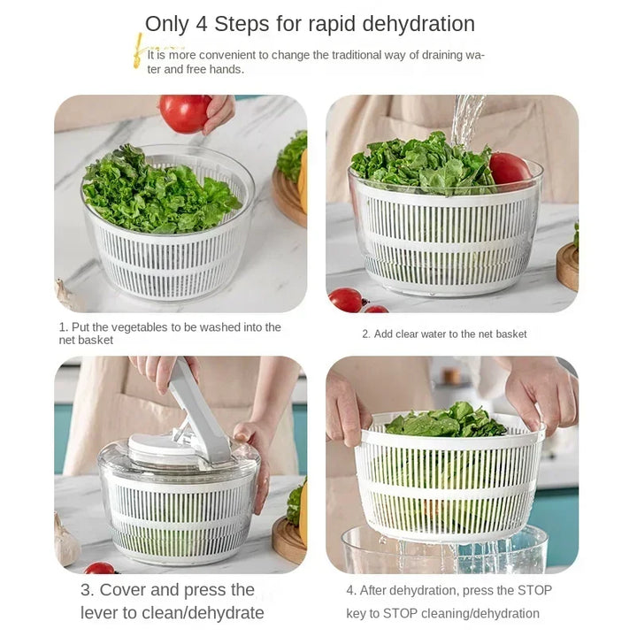 Lisslune | Vegetable Lover Easy Salad Dryer
