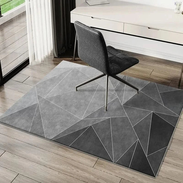 Lisslune | Washable Office Chair Mat – Carpet Protector for Hard Floors