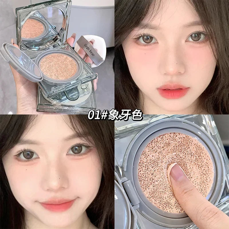 Rynx | Concealer Face Foundation Full Coverage Air Cushion BB Cream Skin Tone Brightening Against Bear Light Natural Liquid Foundation Makeup