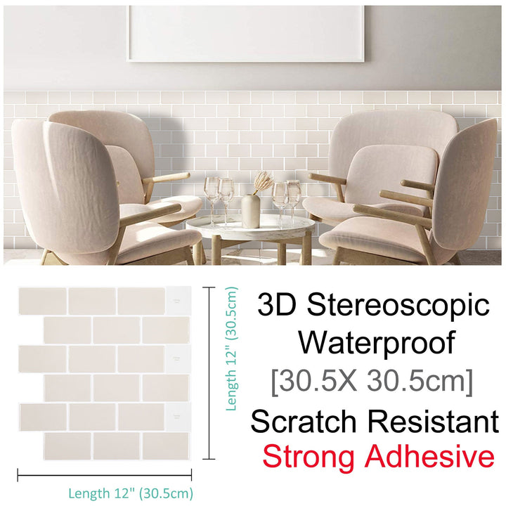 Lisslune | 3D Self-Adhesive Hexagonal Wall Stickers