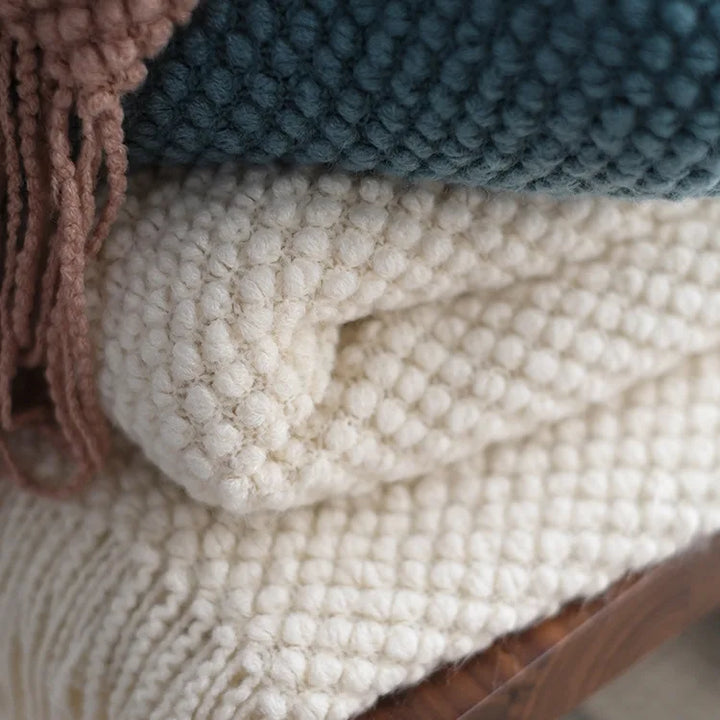 Lisslune | CREAM WHITE BLANKET
