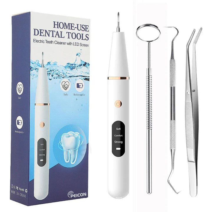 Lisslune | SmilePro Ultrasonic Tooth Tartar Remover – Effective Plaque Remover for Home