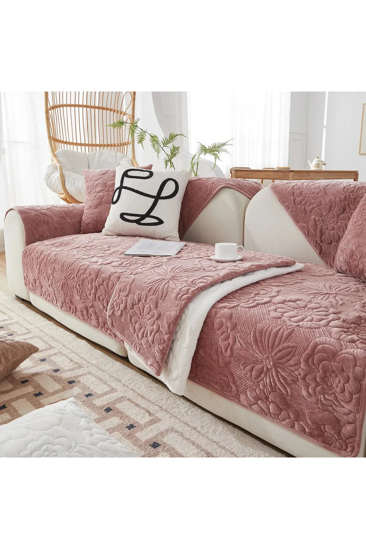 Lisslune | Plush Sofa Cover