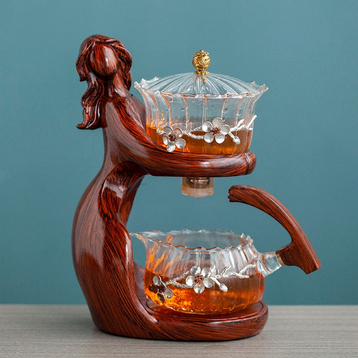 Lisslune | Dreamy Mermaid Wooden Teapot