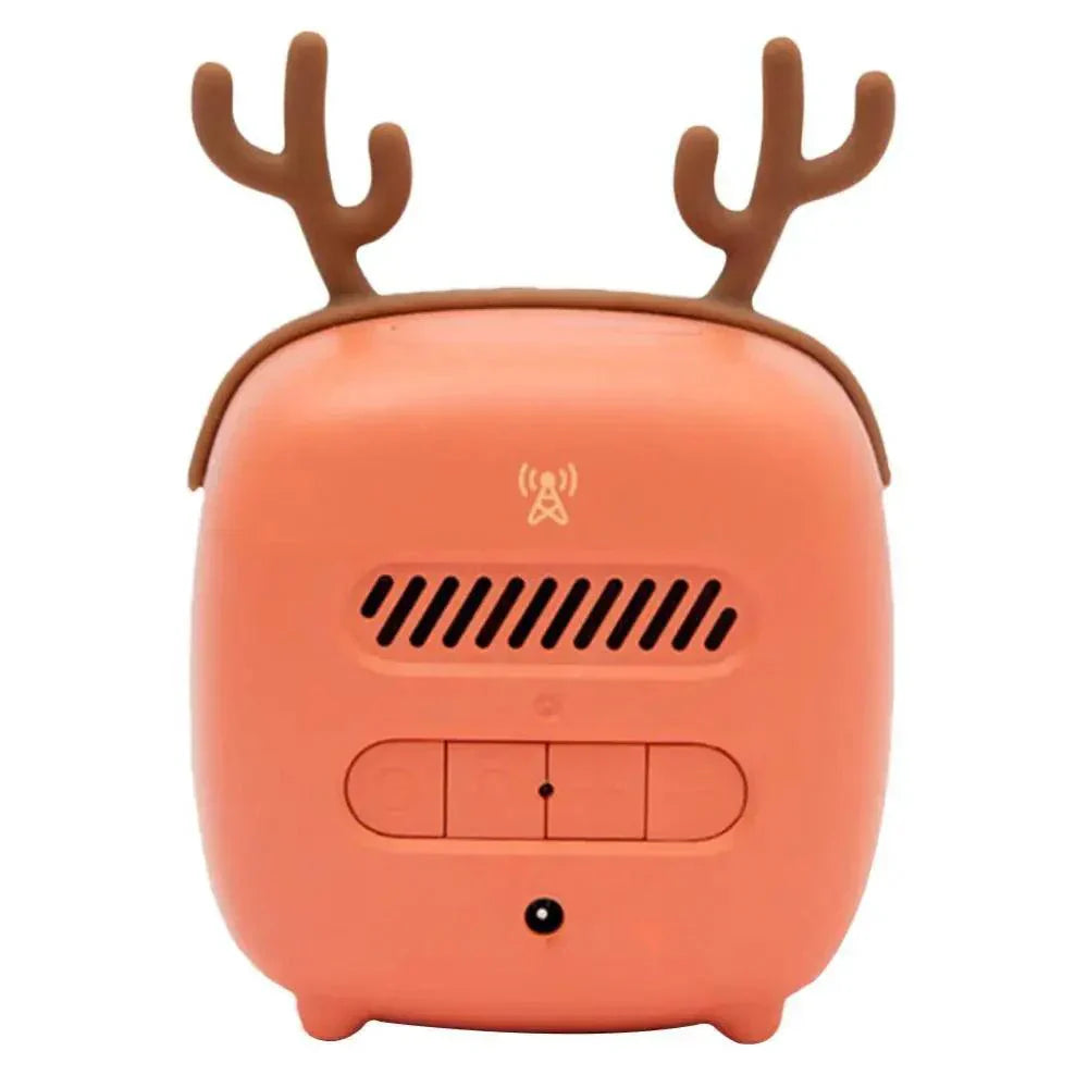 Lisslune | Cartoon Bunny LED Alarm Clock with Night Light – Rechargeable, Cute Digital Display for Kids & Bedrooms