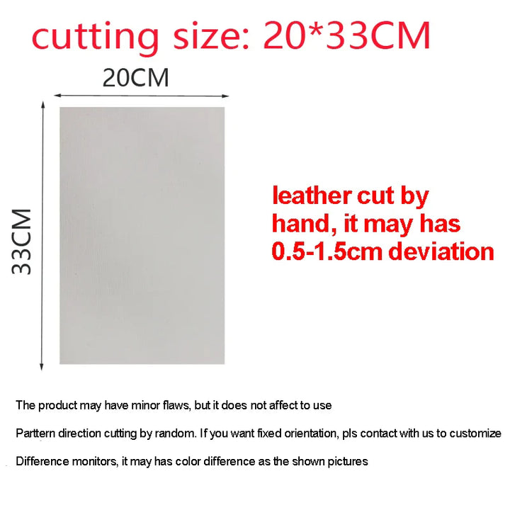 Lisslune | Elegant Minnie Mouse Faux Leather Craft Sheet - Transform Your Projects
