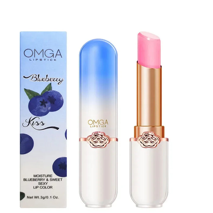 Rynx | 6 Colors Lip Balm Crystal Temperature Change Lipstick Girls Moisturizing Long-lasting Lip Gloss Make-up Lip Care Repair Cosmetics