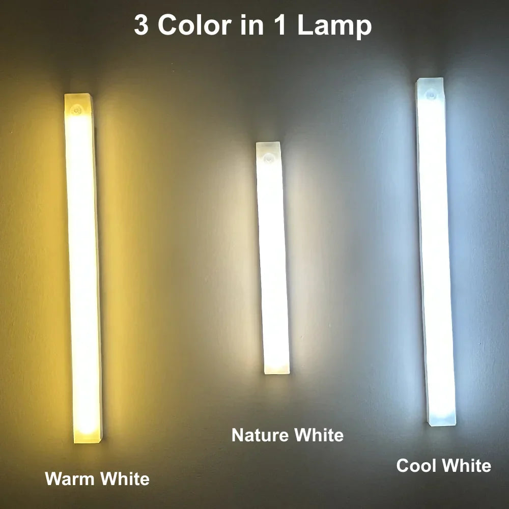 Lisslune | Motion sensor LED night light USB rechargeable wireless lamp