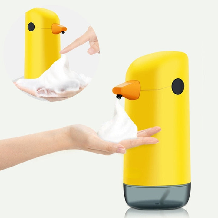 Lisslune | DuckFoam Sweet Duck and Soap Dispenser – Refillable and Decorative