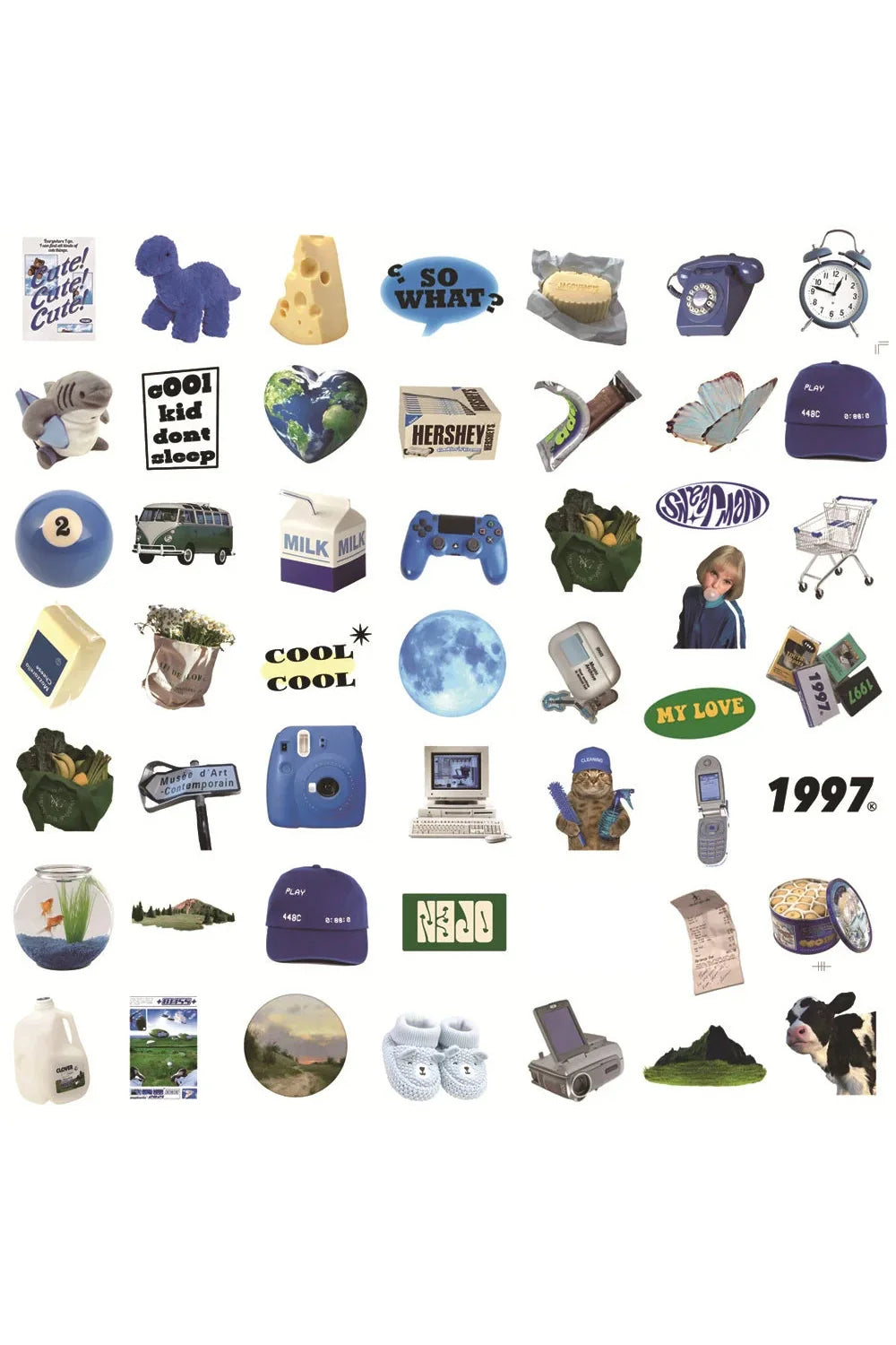 Lisslune | Cartoon Sticker Pack
