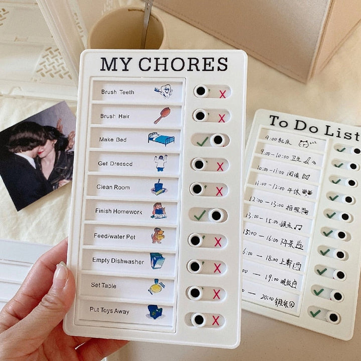 Lisslune | Task Master Daily Planner Board