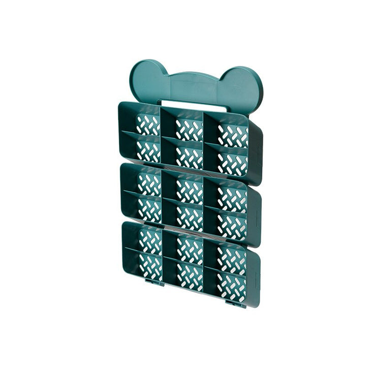 Lisslune | Self-Adhesive Stackable Wall Cloth Organizer Shelf