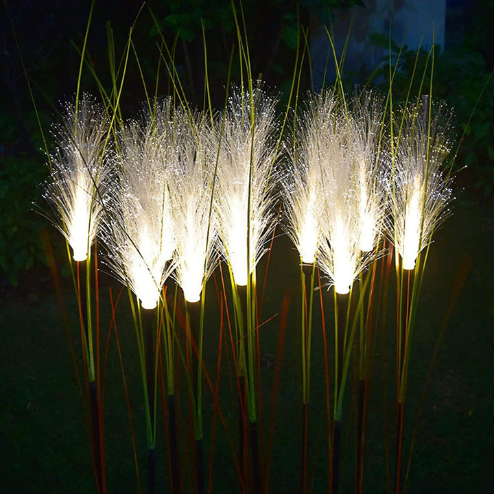 Lisslune | Solar Reed Waterproof Fiber Patio Lights