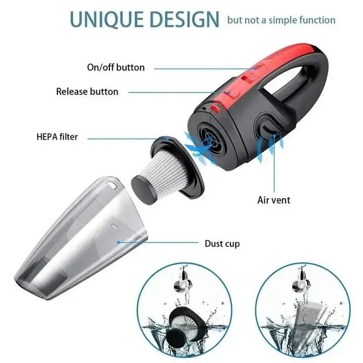 Lisslune | CycloVac – High-performance handheld vacuum cleaner