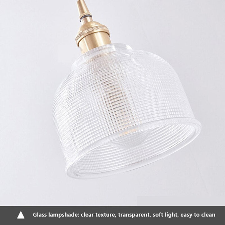 Lisslune | Nordic Brilliance Transparent Glass Pendant Lamp
