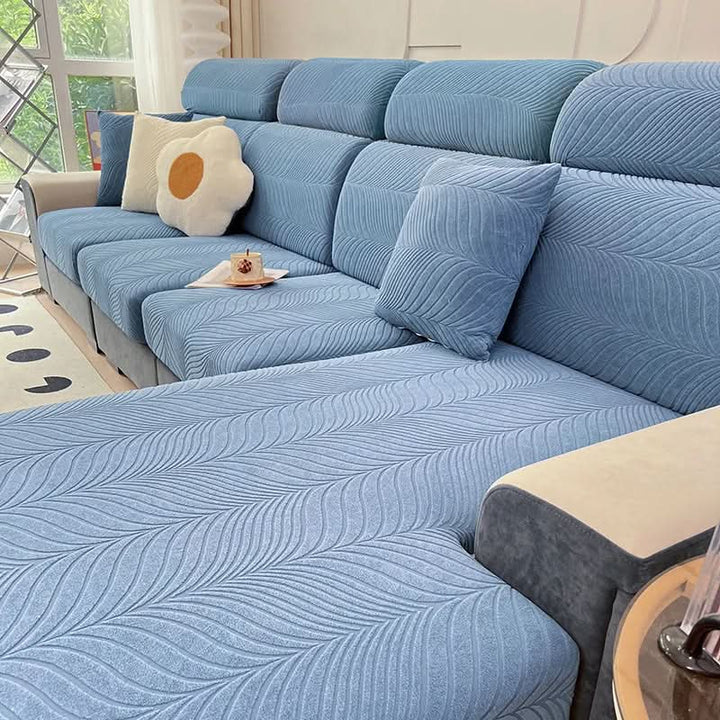Lisslune | PlushSecure - Elegant Jacquard Sofa Cover for Non-Slip Comfort