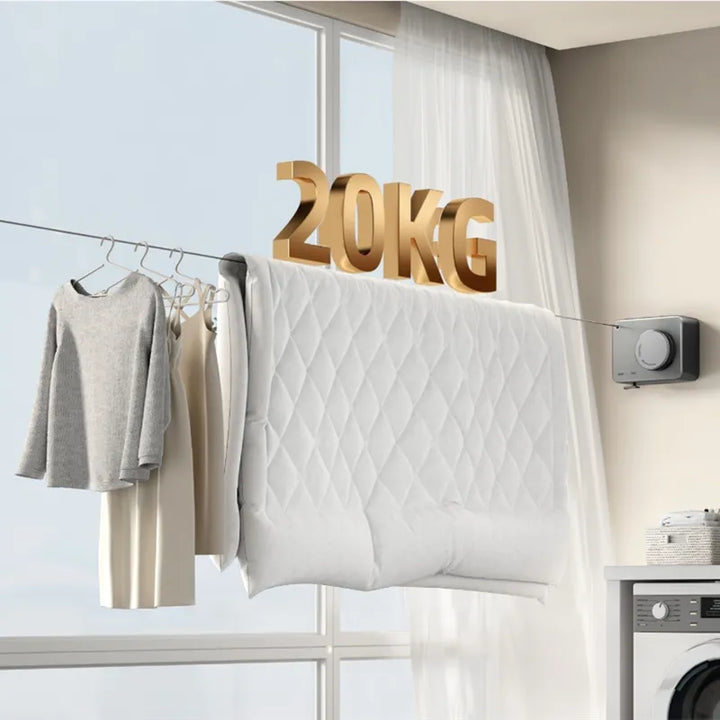 Lisslune | Telescopic Invisible Space Saving Clothes Drying Line