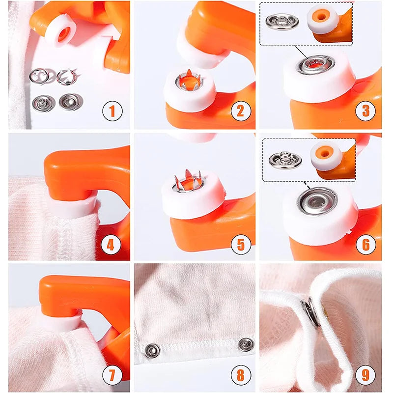 Lisslune | Snap pliers for self-attaching buttons
