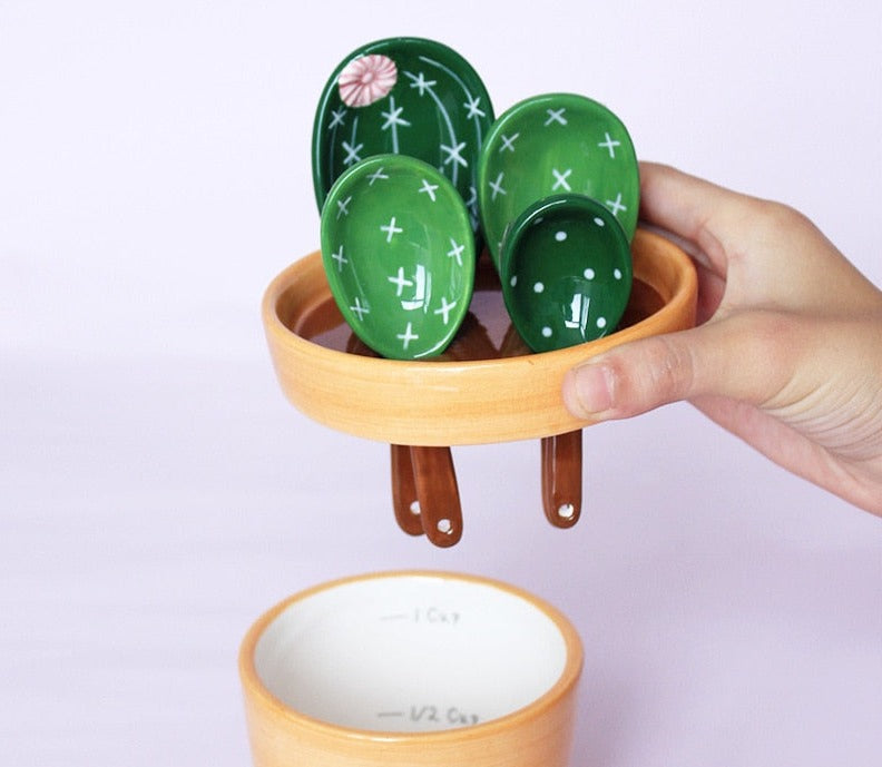 Lisslune | Cactus Spoon Measuring Set