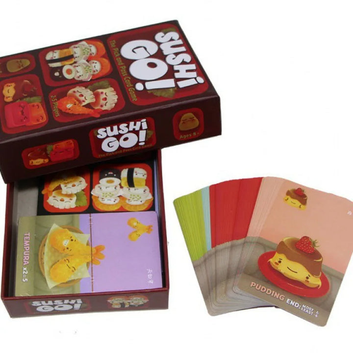 Rynx | Sushi Go Family Gathering Game Card, Fun Card Game, Party Board Games Interactive Game, Creative Small Gift, Holiday Accessory