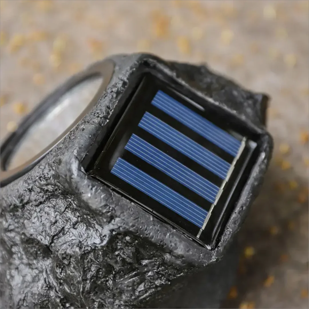 Lisslune | Waterproof Outdoor Solar Rock Spotlight Lamps