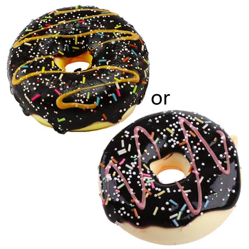 Lisslune | Realistic PU Artificial Donut Simulation for Photography and Stress Relief - Perfect Fun Prop for DropShipping