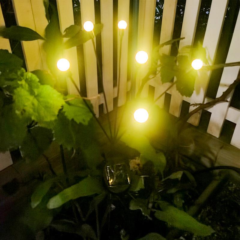 Lisslune | Solar Reed Waterproof Fiber Patio Lights