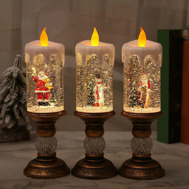 Lisslune | Crystal Echo Christmas Water Candle