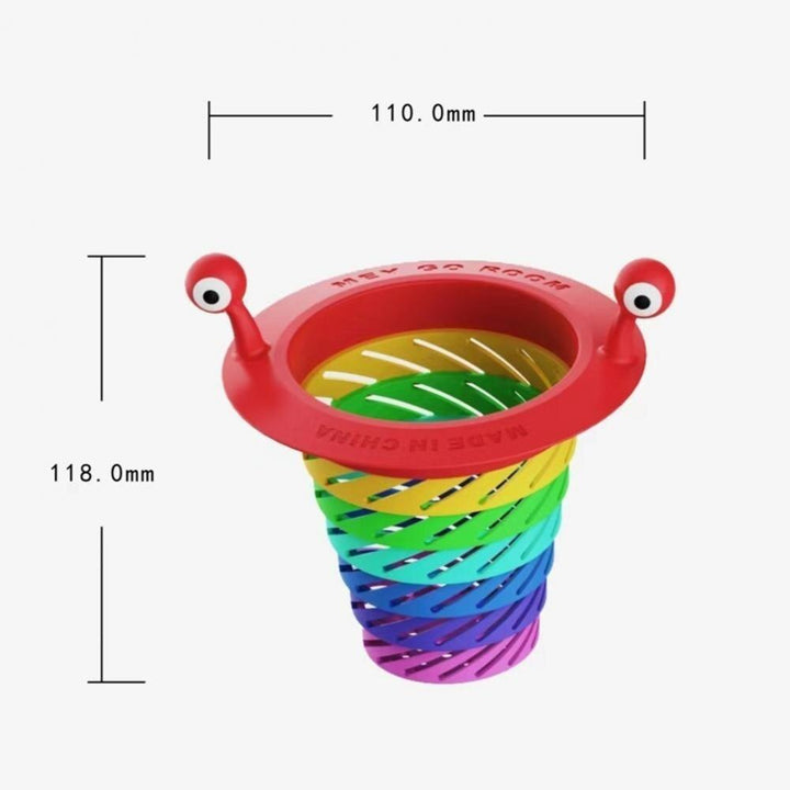 Lisslune | Little Monster Colorful Foldable Sink Strainer Basket