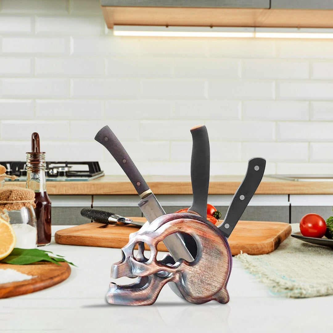 Lisslune | Skull Knife Holder