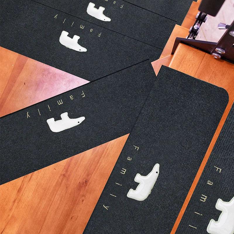 Lisslune | Stylish and Safe Plush Stair Mat Collection with Elegant Patterns