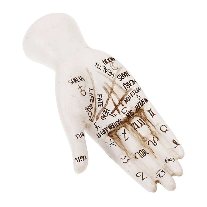 Lisslune | Zodiac Symbols Mystic Palmistry Hand Sculpture