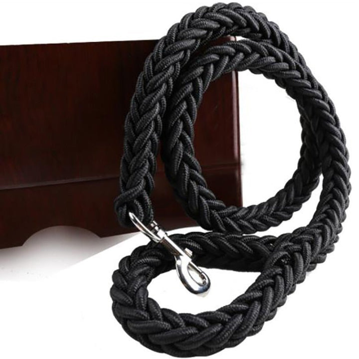 Lisslune | Braided short dog leash for large dogs