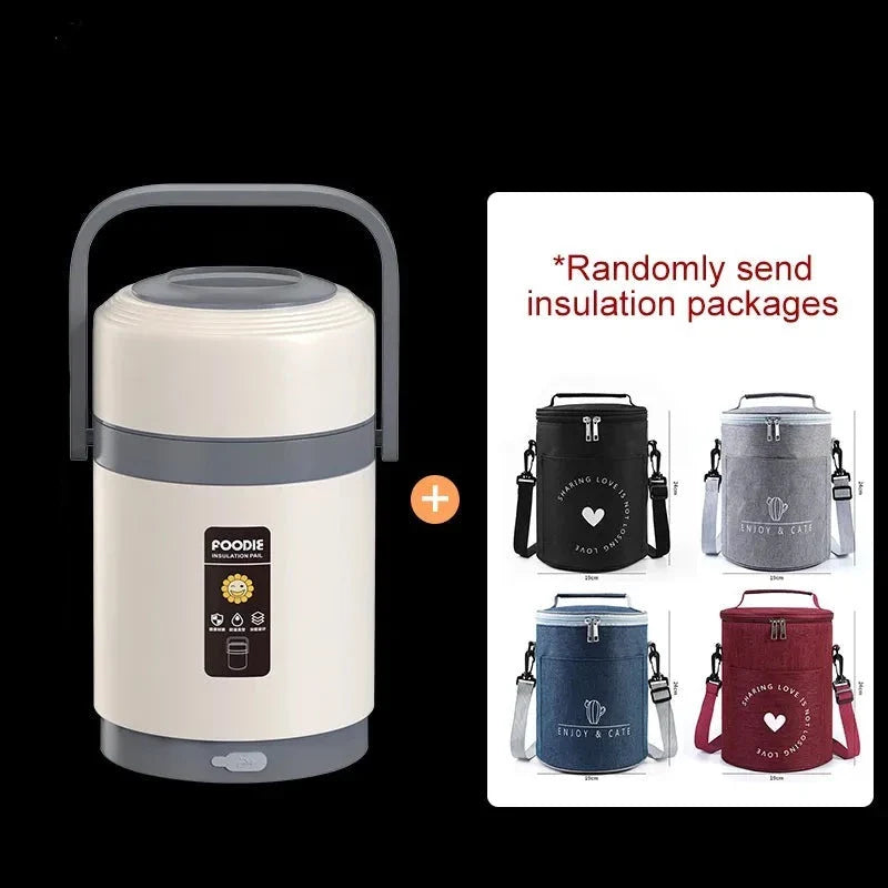 Lisslune | LunchJoy | Electric Lunchbox | Heats constantly | Enjoy healthily